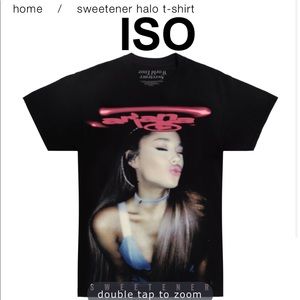 ISO Ariana grande halo tee